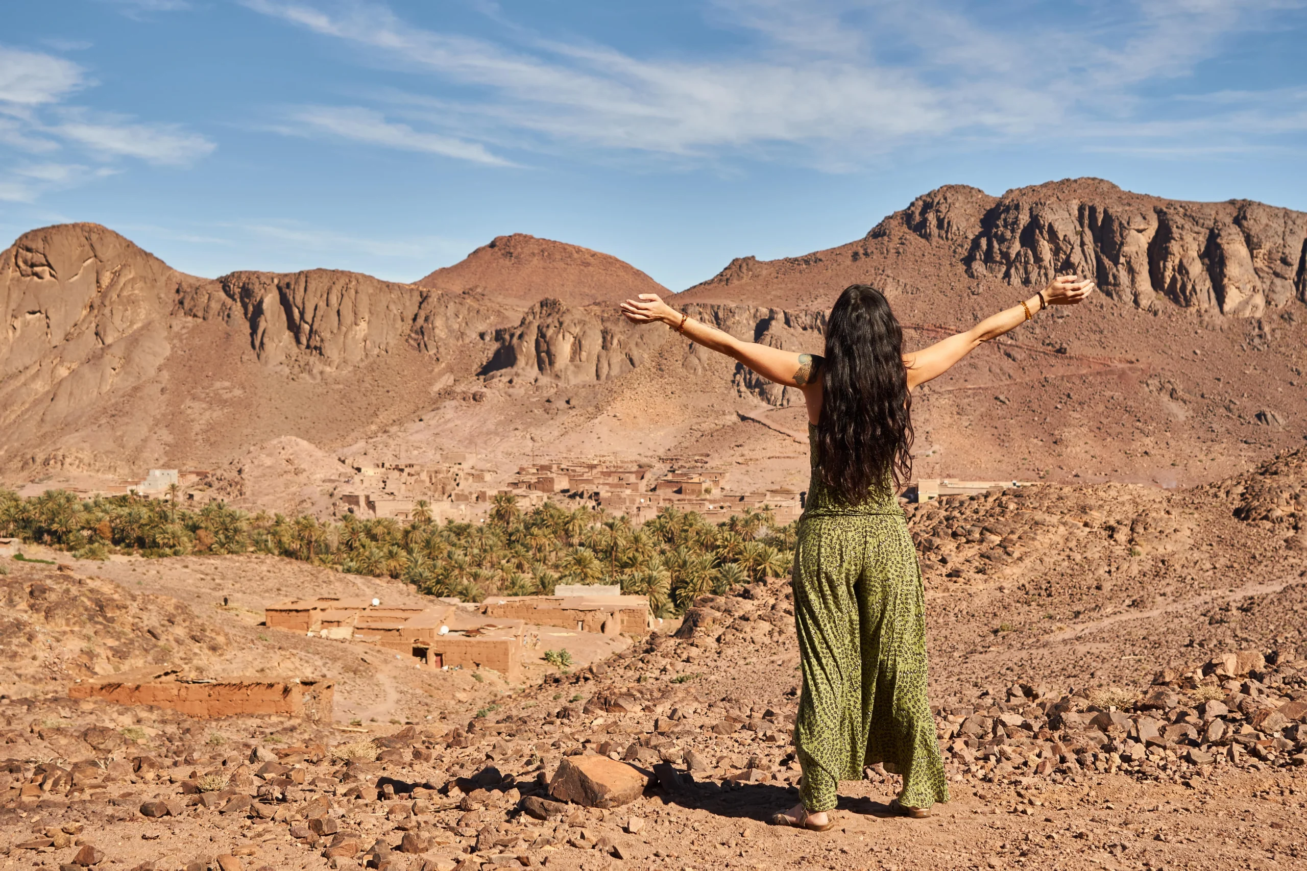 Une femme célibataire au Maroc